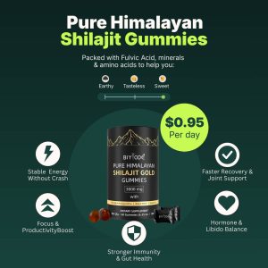 Pure Himalayan Shilajit Gummies